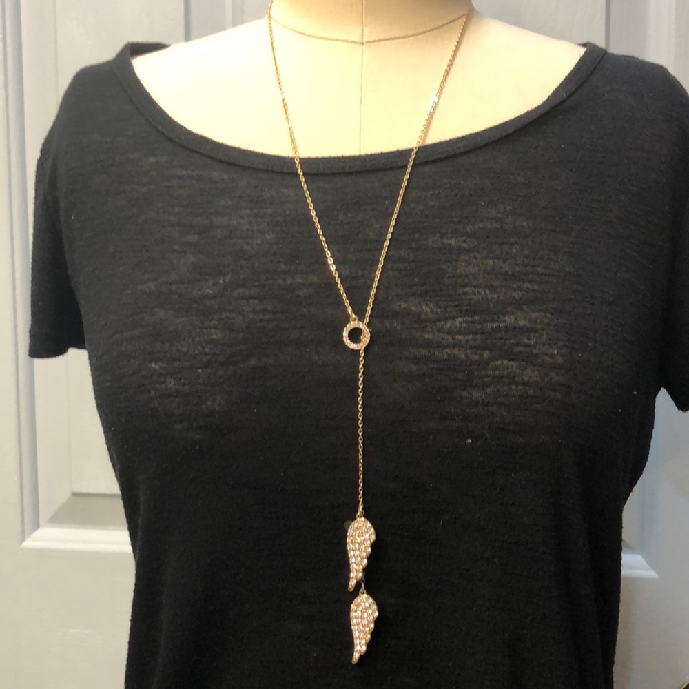 Angel wing necklace